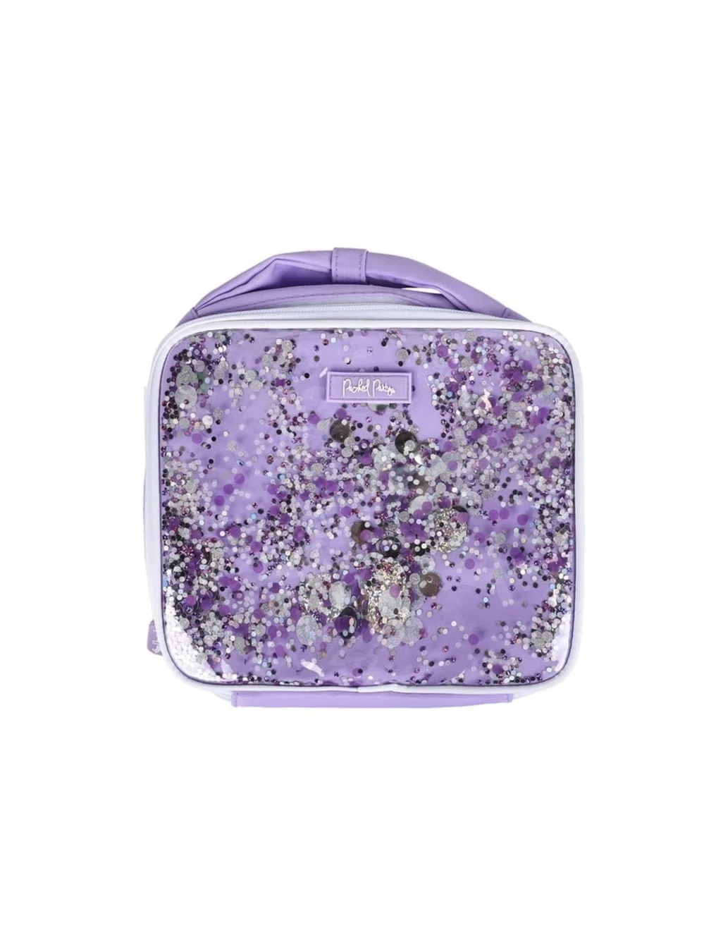 Packed Party Girl’s Confetti Backpack and Insulated Lunch Tote Set Purple ColorW